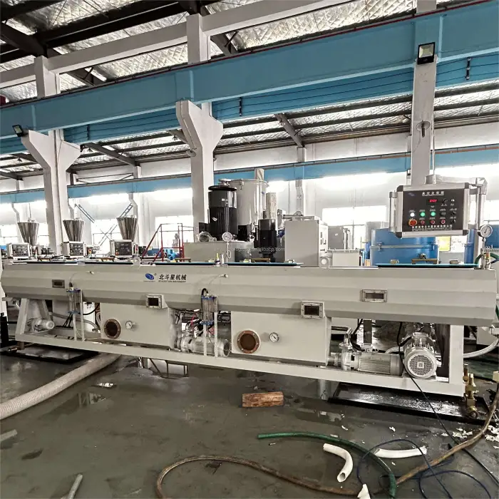 Pvc Pipe Making Machine Plastic Pvc Pipe Extrusion Production Line