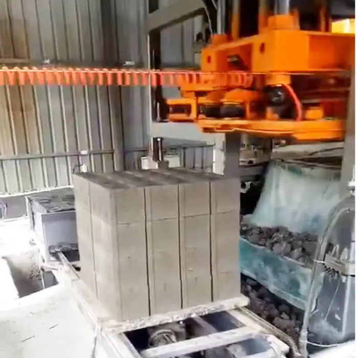 QT4-15 Automatic Block Construction Manufacturing Brick Making Machine