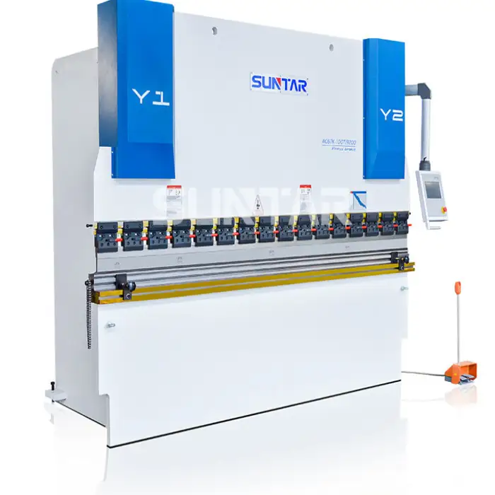 Suntay Hydraulic 2025 HACO70 System Control Press Brake Machine 130T/4000 Metal Steel 6+1 Axis Cnc Bending Machine