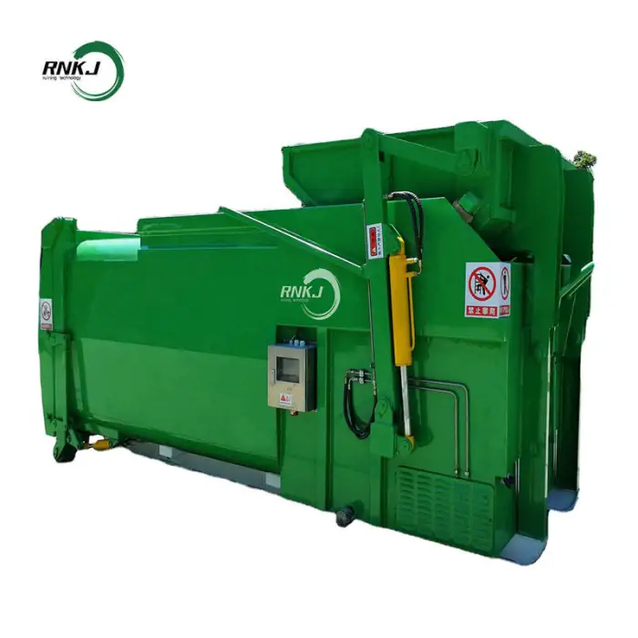 RNKJ Brand Intelligent Waste Compressed Rubbish Management Compactors Garbage Compactor