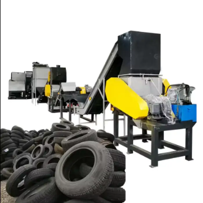 Tire Granulator Machines Recycling Production Line Tire Powder Recycling