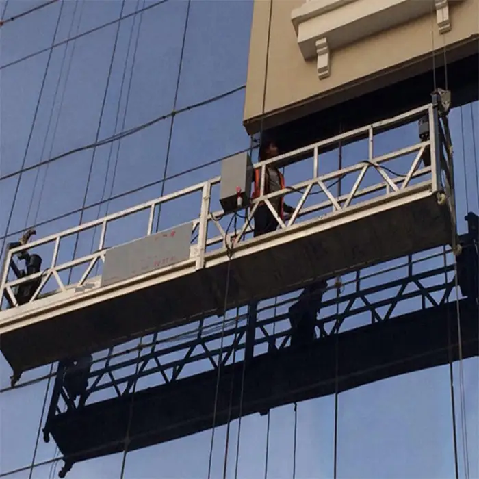 Window Cleaning Suspended Platform , Cradle , Suspended Scaffold Lifting