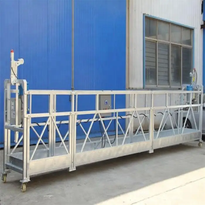 Window Cleaning Suspended Platform , Cradle , Suspended Scaffold Lifting