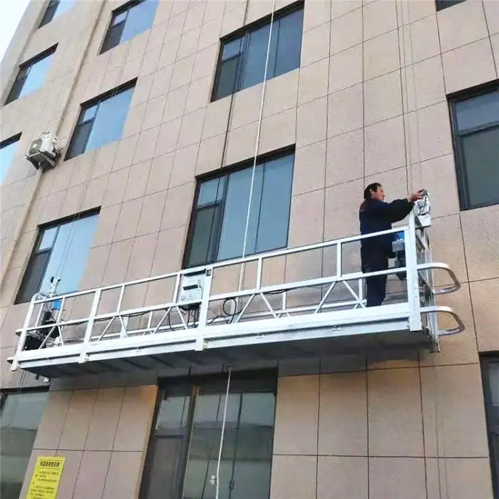 Window Cleaning Suspended Platform , Cradle , Suspended Scaffold Lifting