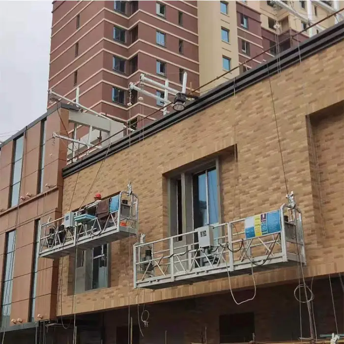 Window Cleaning Suspended Platform , Cradle , Suspended Scaffold Lifting