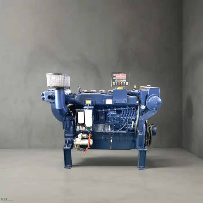 6-Cylinder Marine Engine with Gearbox Transmission Ranging From 100HP to 400HP