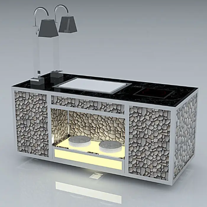 Hot Selling Stainless Steel Folding Hotel Buffet Station for Restaurant & Hotel Supplies