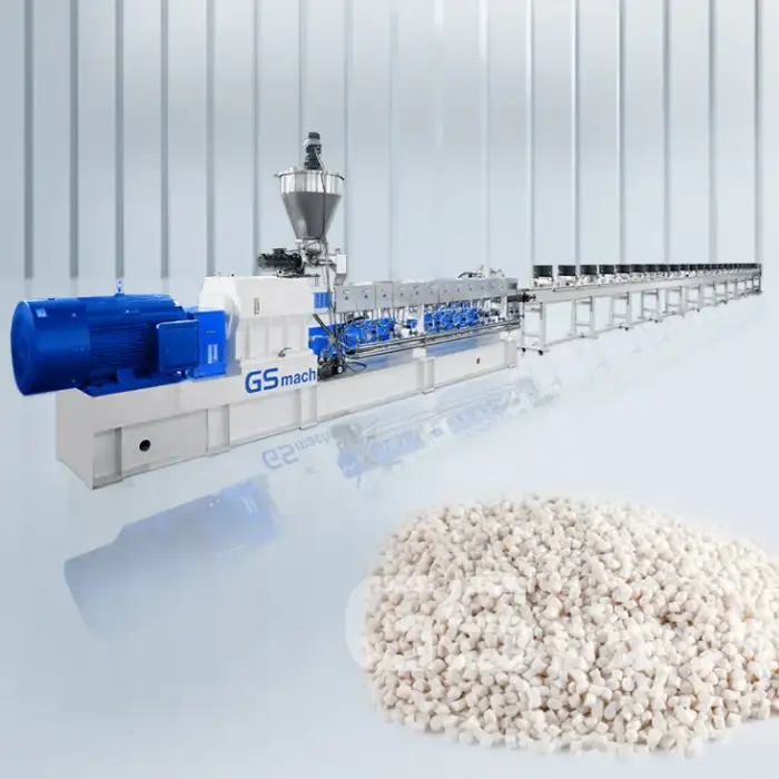 PLA PBAT Corn Starch Biodegradable Plastic Granules Making Machine