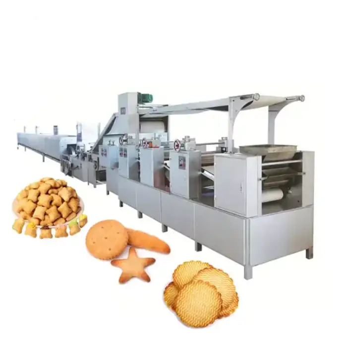 Machinery Industry Equipment Full Automatic Hard Biscuit Making Machine