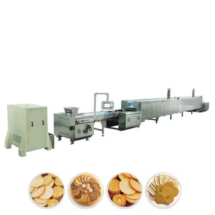 Machinery Industry Equipment Full Automatic Hard Biscuit Making Machine