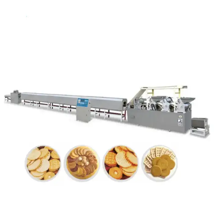 Machinery Industry Equipment Full Automatic Hard Biscuit Making Machine