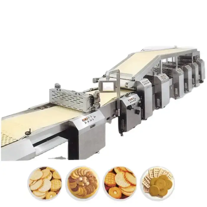 Machinery Industry Equipment Full Automatic Hard Biscuit Making Machine