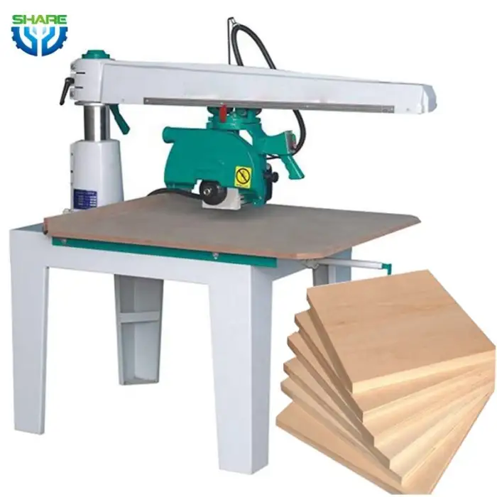 Automation Radial Arm Saw Woodworking Sliding Table Saw Mill Machine Wood Cutting