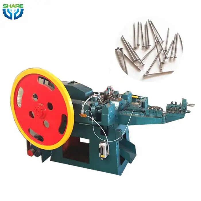 Coil Nail Making Maker Machine Automatic Nails Manufacturing Machinery