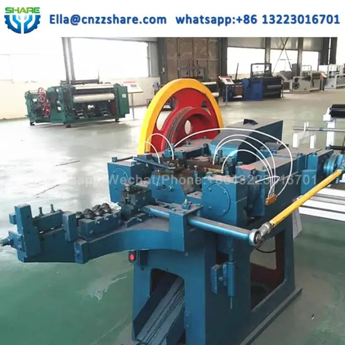 Coil Nail Making Maker Machine Automatic Nails Manufacturing Machinery