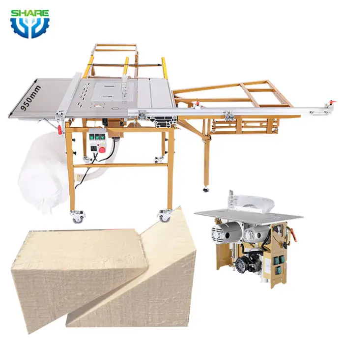 Portable Wood Machine Precision Sliding Table Panel Saw Machine Woodworking