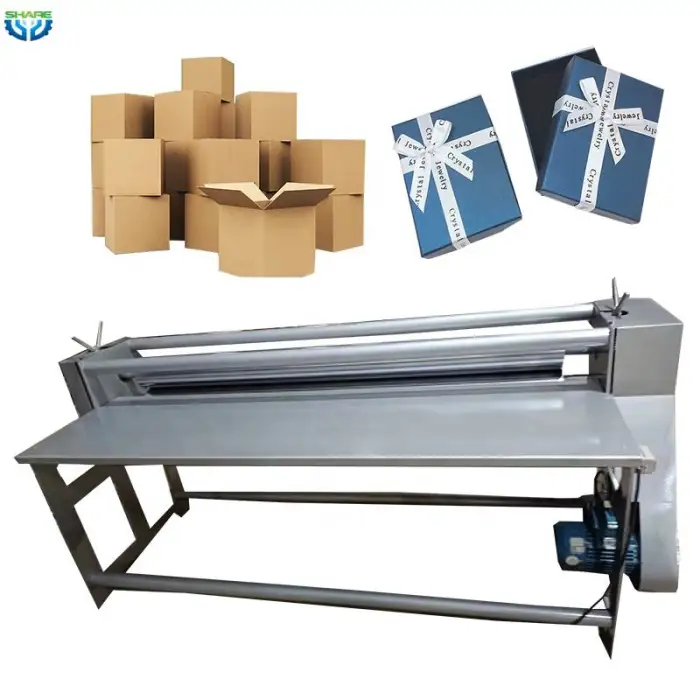 Roll to Roll Cold Glue Application Machine Paper Manual Glue Coating Spraying Machine Glue Applicator Roller