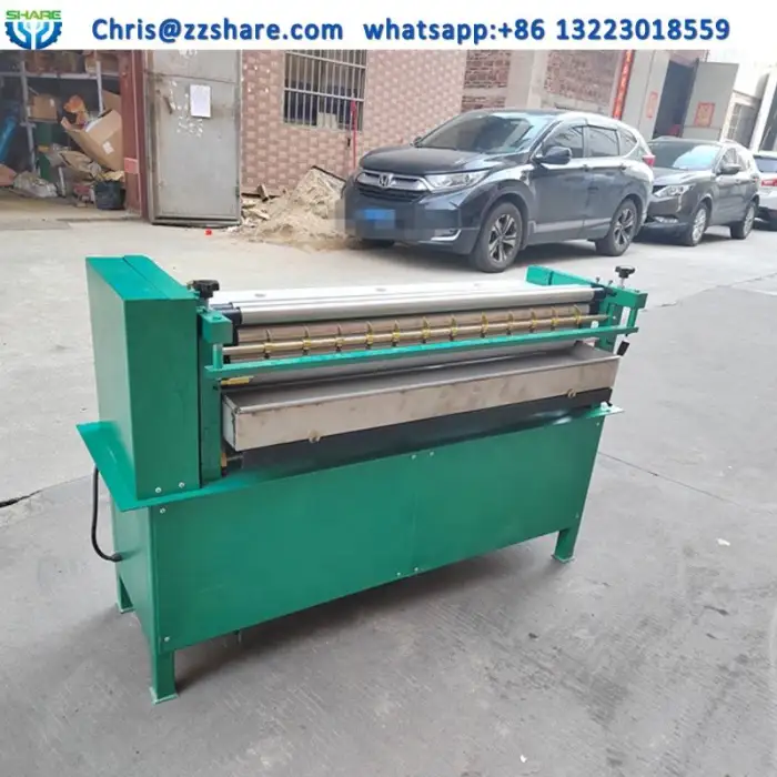 Roll to Roll Cold Glue Application Machine Paper Manual Glue Coating Spraying Machine Glue Applicator Roller