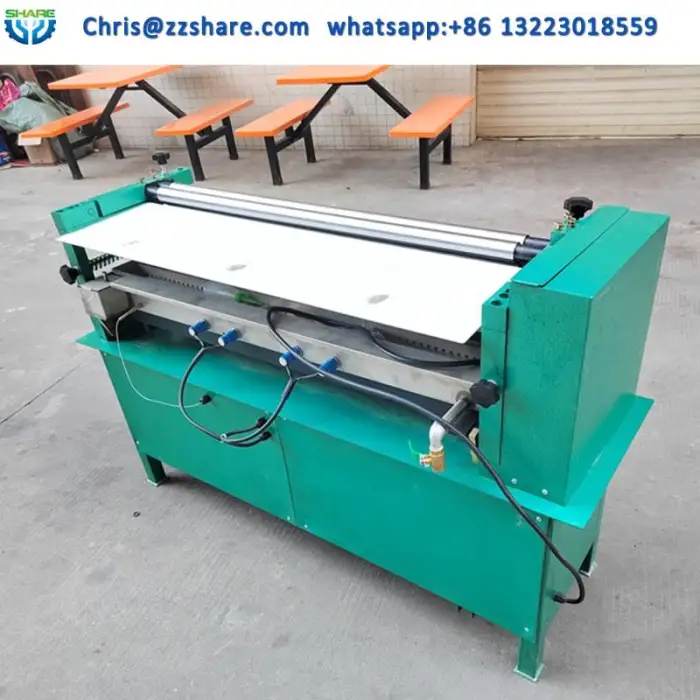 Roll to Roll Cold Glue Application Machine Paper Manual Glue Coating Spraying Machine Glue Applicator Roller