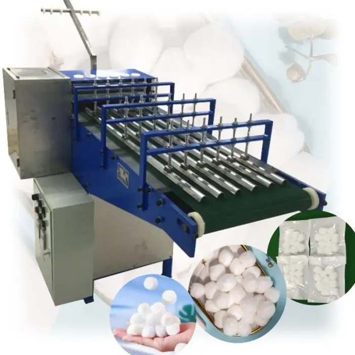 Automatic Cotton Ball Making Machine Cotton Ball Machine Cotton Ball Winding Machine