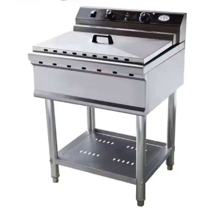 52L Large Capacity Professional Free Standing Commercial Electric Deep Fryers Stainless Steel Electric Deep Fryer