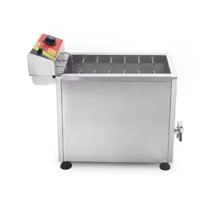 Commercial Cheese Hotdog Fryer Korean Mozzarella Deep Frying Machine Electric Corndog Fryer