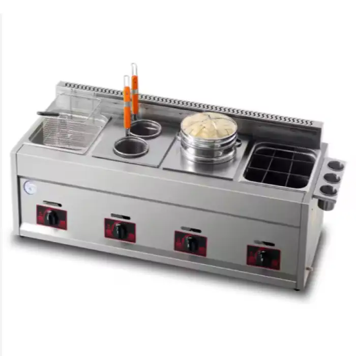 Commercial Gas Deep Fryer Kitchen Restaurant Catering Cooking Frying Equipment