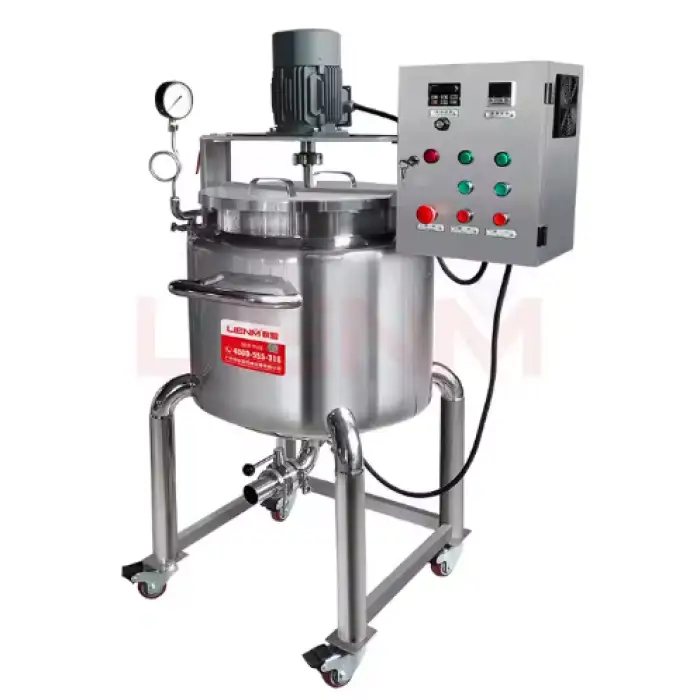 60L Homogenizer High Shear Mixer Tank Silverson Mixer Homogenizer Machine