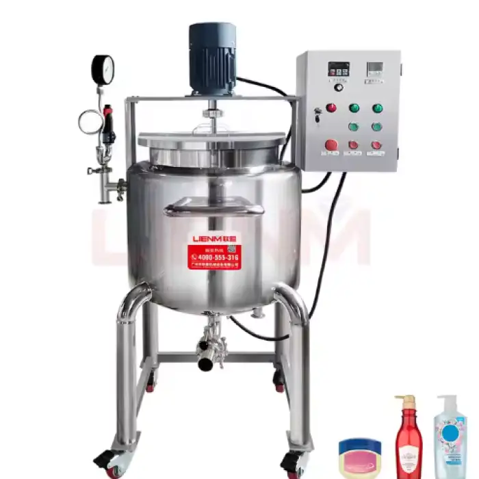 100L Homogenizer High Shear Mixer Tank Silverson Mixer Homogenizer Machine