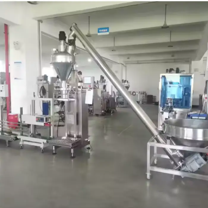 Semi Automatic Maize Powder 10kg Filling Bag Packing Package Machine