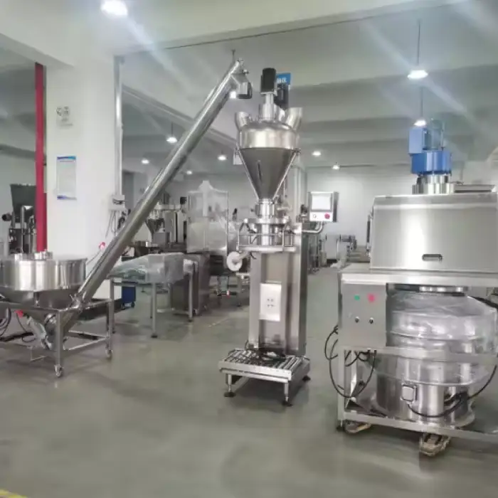 Semi Automatic Maize Powder 10kg Filling Bag Packing Package Machine