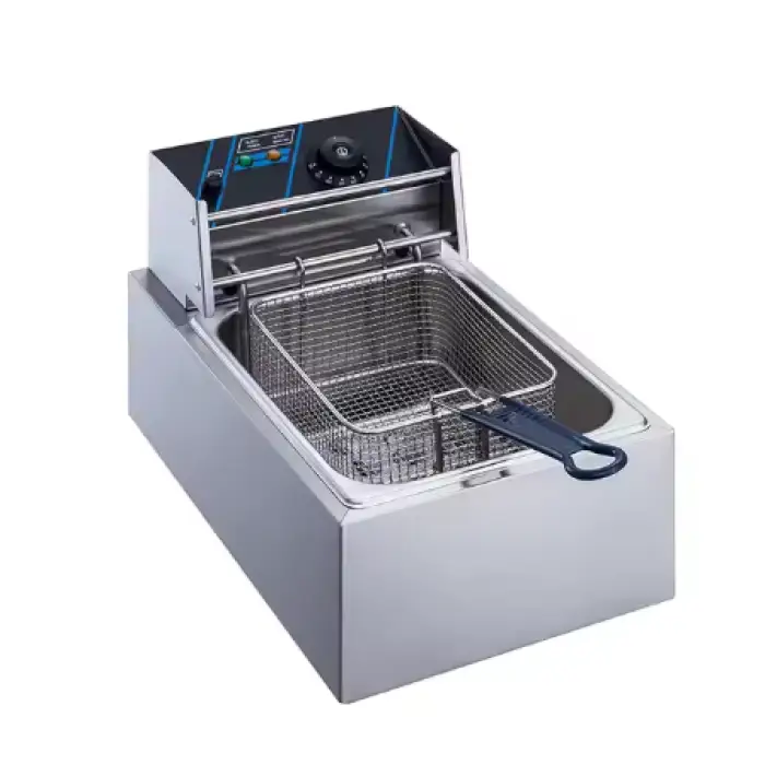 New and Used Commercial Desktop Electric Fryer Series for Restaurants Hotels Food Shops With Reliable Motor