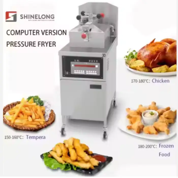 KFC Style Commercial Broaster Gas Chicken Pressure Fryer