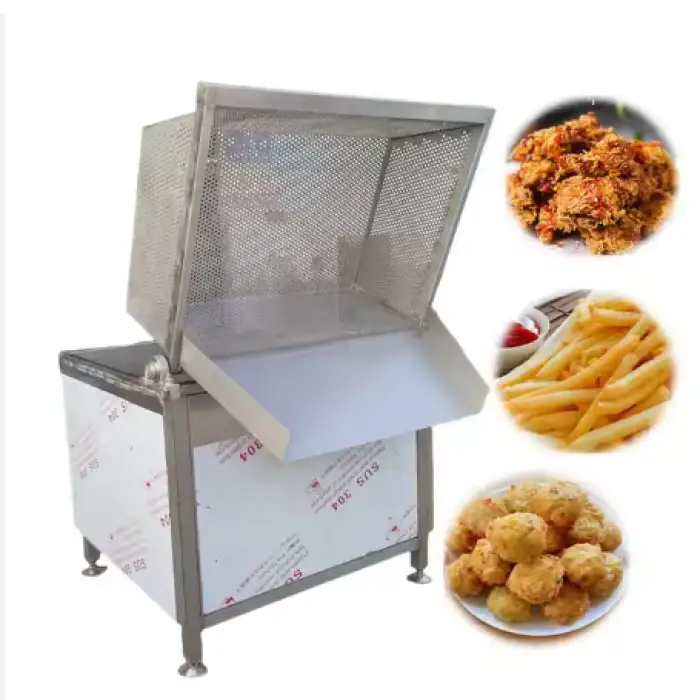 Commercial Industry Automatic Fryer Fries Fried Chicken Peanut Fryer Heavy Duty Gas Deep Fryer for Chips Whole Chicken