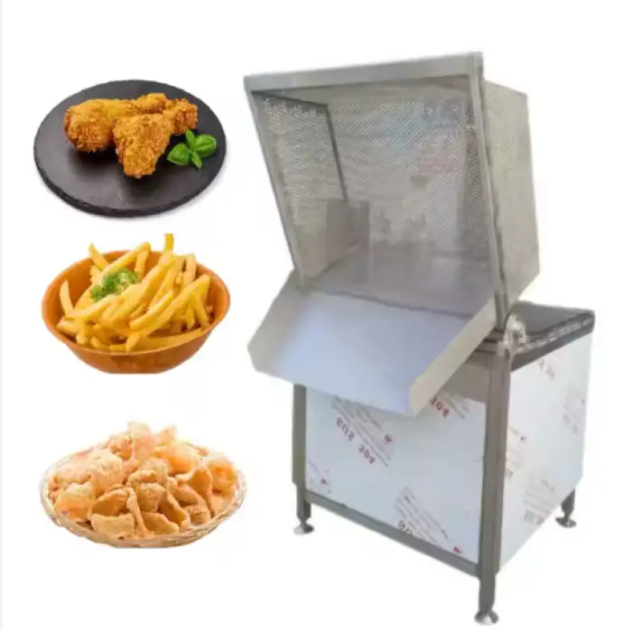 Oil Water Deep Fryer Gas Potato Chicken Wing Chip Freidora De Chifles Electric Fish Garri Fry Machine