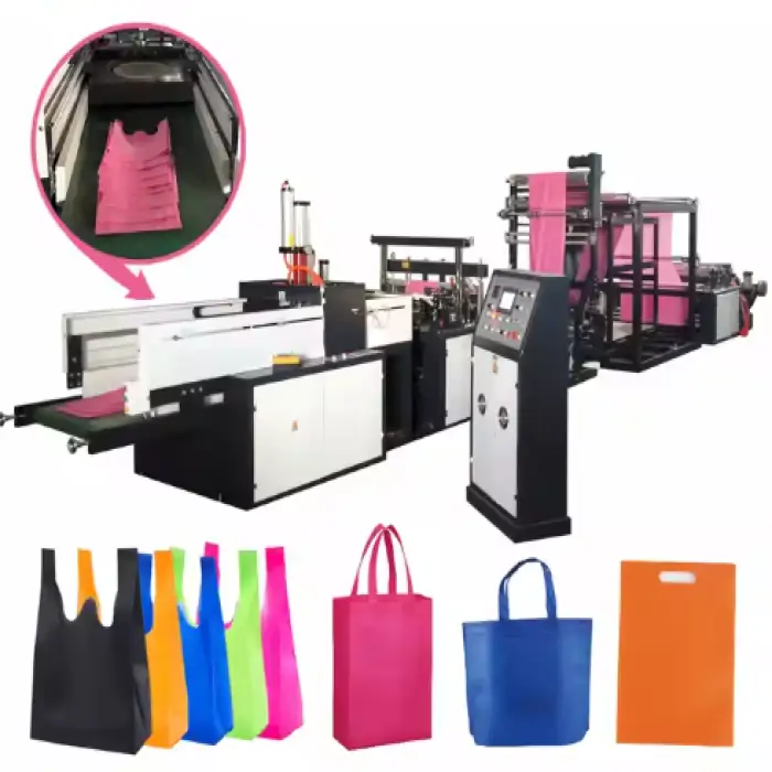 Full Automatic Non Woven Shopping Bag Making Machine