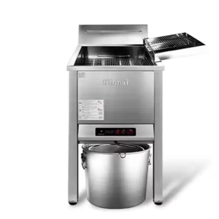 Rinnal RFA-277G Commercial Gas Powered Deep Open Fryer