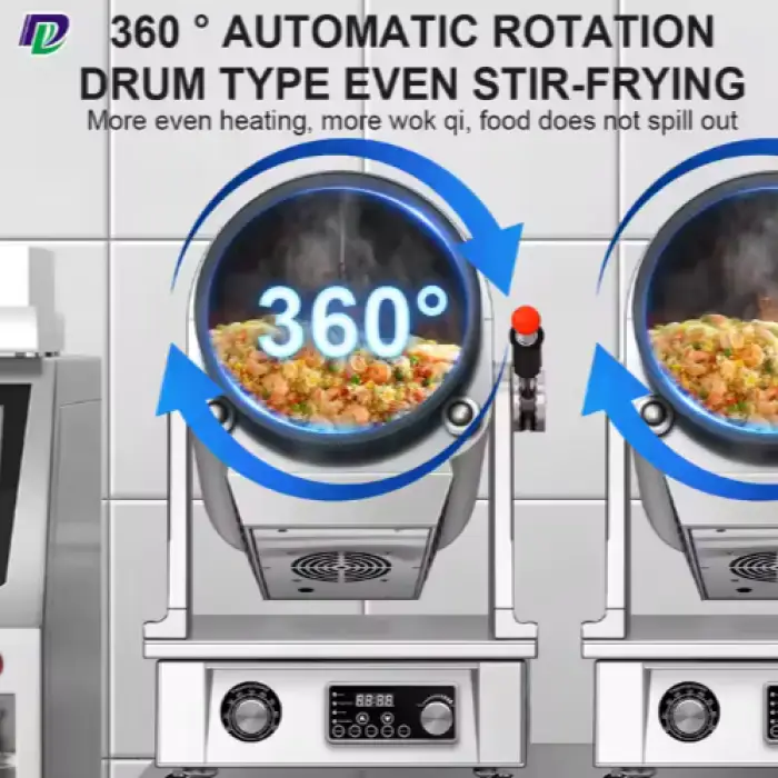 Restaurant Fried Rice Machine Smart Intelligent Cooking Robot Stir Fryer Commercial Wok Robot Automatic Stir Fry Machine