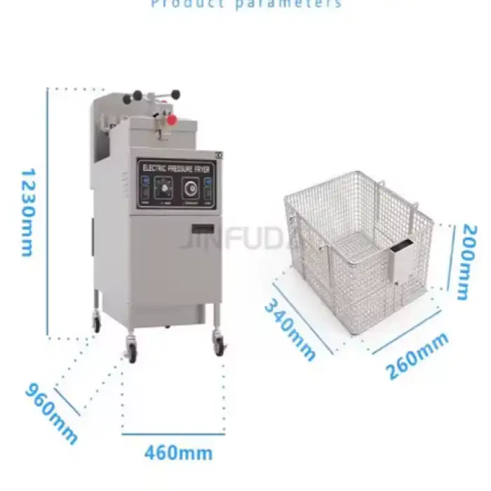 Commercial Kfc Chicken Broast Machine Pressure Fryer