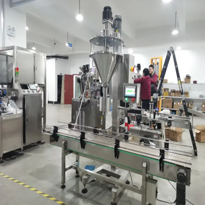 Food Grade Milk Powder Filling Packaging Machinery Auger Filling by Weight