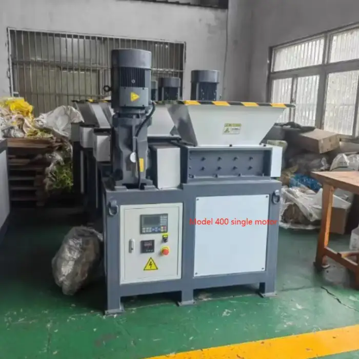 Alloy Aluminum Scrap Metal Shredders Home Use Well-Sold PLC Motor Bearing Engine Pump Manufacturing