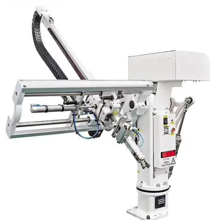 Injection Molding Machine Small Side Picking Robot Arm Grasping Inclined Arm Robot Fully Automatic Horizontal Walking Robot Arm