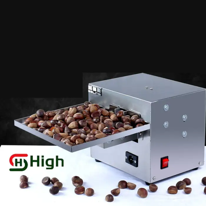 Semi-Automatic Chestnut Opener Commercial Fully Automatic Chestnut Cutting Machine Scratching Electric Chestnut Frying Opener