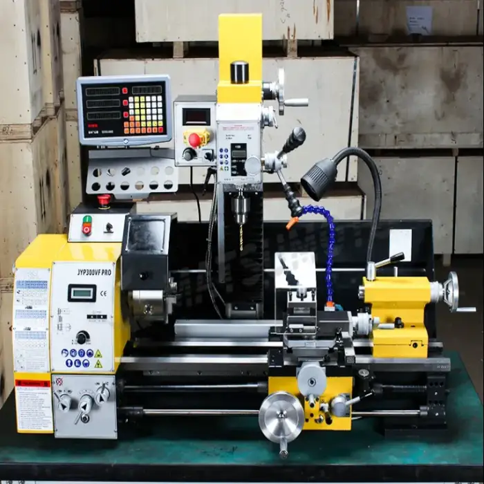 JYP300VF 3 In1 Lathe Machine Combination Lathe Drillig Milling Machine SP2330 Turning Lathe and Milling and Drilling Machine