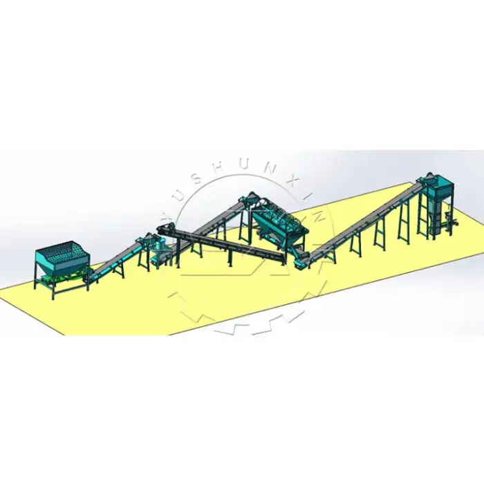 Superphosphate Production Line with Roller Extruding Granulator