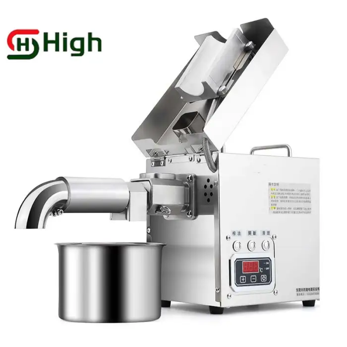 Commercial Grade Home Automatic Cold Oil Press Machine Walnut Butter Cocoa Coconut Peanut Baobab Seeds Oil Pressing Machine