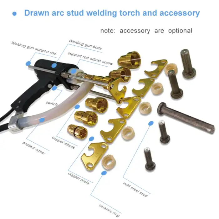 Drawn Arc Stud Welding Machine Industrial Welding Equipment for Mild Steel Bolt Resistance Welding Machine No reviews yet