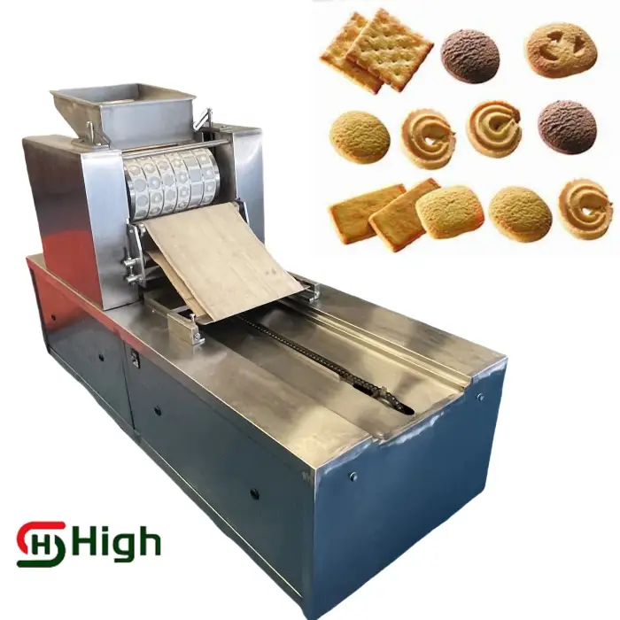 Electric Automatic Multifunctional Biscuit and Cookie Baking Machine Dual Color Bakery Grout Form Grinder for Flour Ingredients