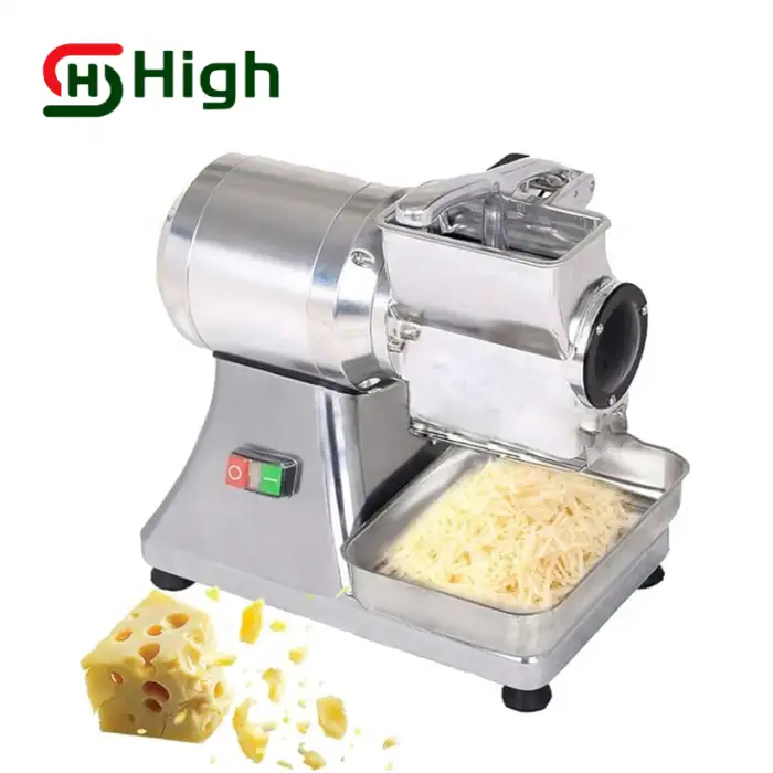 Commercial Dry Cheese Grater Bread Shredder Powder Mozzarella Cheese Making Machine