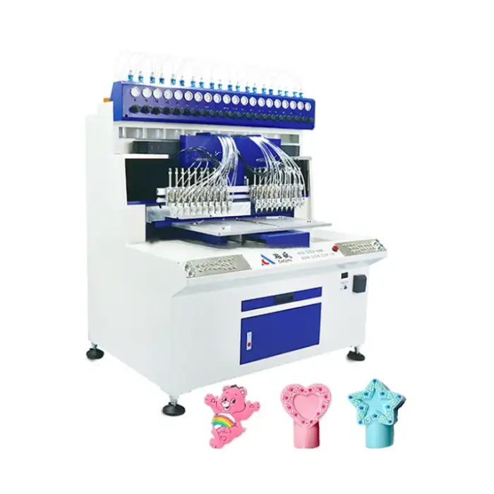 Rubber PVC children's toy making machine Pvc Rubber Patch Machine